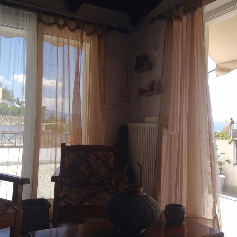 Lamía Cozy Loft - Best View Of The City מראה חיצוני תמונה